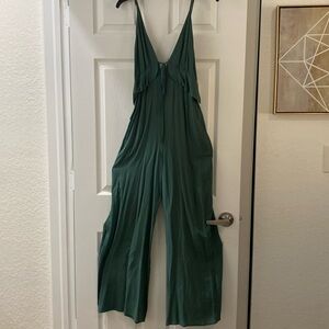 NWT Emerald Jumpsuit